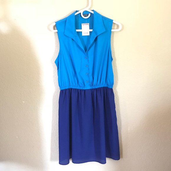 Blue 👗 Dress - Picture 1 of 3